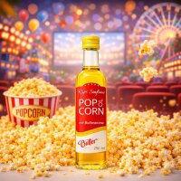 Popcorn Öl mit Buttergeschmack 250 ml für Kino Popcorn – Hopser Funfood