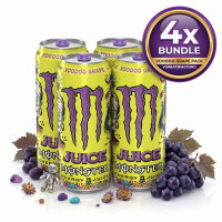 Bundle 4x Monster Juice Voodoo Grape 473 ml –...