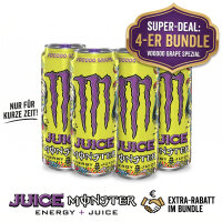 Bundle 4x Monster Juice Voodoo Grape 473 ml –...