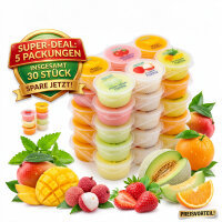 Bundle 5x Cocon Fruchtmix Pudding mit Nata de Coco 480 g...