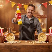 Popcorn Öl mit Buttergeschmack 500 ml für Kino Popcorn – Hopser Funfood