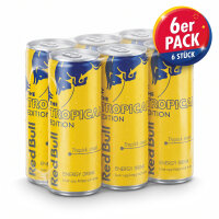 Bundle 6x Red Bull Tropical Edition 250 ml – Energy...