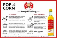Popcorn Öl mit Buttergeschmack 1 Liter für Kino Popcorn – Hopser Funfood