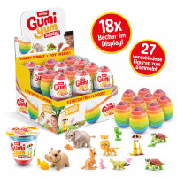 Display Komplett 18x ZURU Gumi Yum Surprise Egg Wildlife...