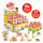 Display Komplett 18x ZURU Gumi Yum Surprise Egg Wildlife 26 g – Buntes Fruchtgummi-Überraschungsei mit Tierfigur | Peel & Reveal| Süßigkeit & Spielzeug
