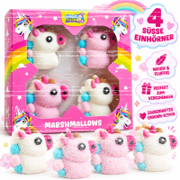 Sweet Flash Einhorn Marshmallows 100g Unicorn Bunte 3D...