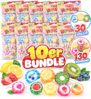 Bundle XXL Sweet Flash Handmade Rocks 30 Frucht-Lollis...