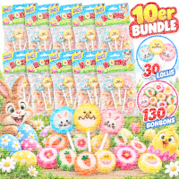 Bundle XXL Sweet Flash Rocks Oster 30 Lollis & 130...