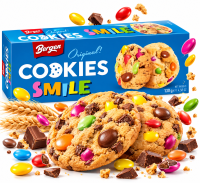 Bergen Cookies Smile 130 g – Knusprige Cookies mit...