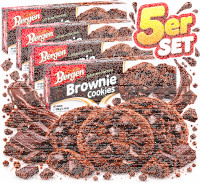 Bundle 5x Bergen Brownie Cookies Soft Baked...