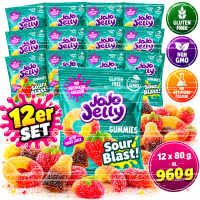 Bundle 12x JoJo Jelly Sour Blast! Saure...