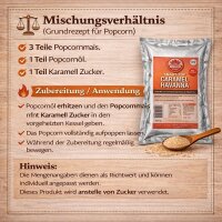 Smart Pop Karamell Fertigmix Zucker 1 kg