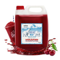Ice Bär Slush Sirup Kirsch Geschmack 5L 1:5 AZO...