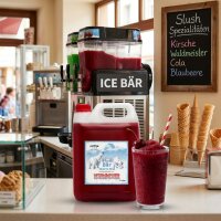 Ice Bär Slush Sirup Kirsche 5L 1:5 AZO frei ohne Glyzerin Konzentrat