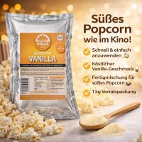 Smart Pop Vanille Fertigmix Zucker 1 Kg