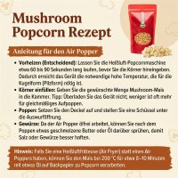 Cinema Mushroom Popcornmais 500 g – GMO-frei