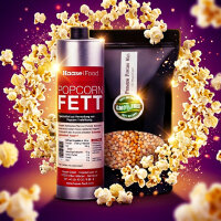 Hopser Funfood Popcorn Set – Butterfly Popcornmais & Popcornfett