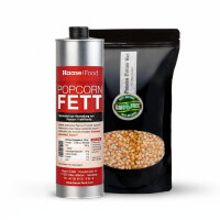 Hopser Funfood Popcorn Set – Butterfly Popcornmais & Popcornfett