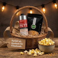 Hopser Funfood Popcornset – Butterfly Popcornmais & Popcornfett
