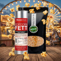 Hopser Funfood Popcornset – Butterfly Popcornmais & Popcornfett