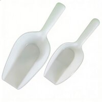 Kunststoffschaufel weiß 470 ml 31 cm mit Laffe 19,5 cm