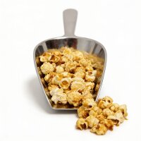 Aluminiumschaufel 375 ml 29 cm mit Laffe – Abfüllschaufel für Lebensmittel