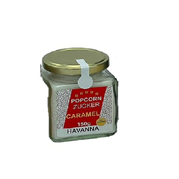 Premium Karamell Zucker 150 g Glas für Karamell...