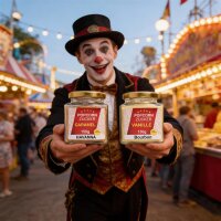 Premium Karamell Zucker 150 g Glas für Popcorn & Desserts