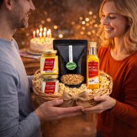 Hopser Funfood Popcorn Set Popcornmais Popcornöl Vanillezucker & Karamellzucker