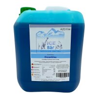 ICE BÄR Slush Sirup Konzentrat AZO FREI Eis Blaue Orange Ocenblau 5 Liter