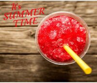 Rainbow Slush Sirup AZO FREI | Geschmack Erdbeere | Konzentrat für Slushy Maker Eis Slushmaschinen Eismaschinen Getränke 1:5