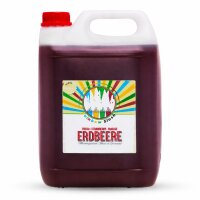 Rainbow Slush Sirup Erdbeer Geschmack 5L 1:5 AZO & glyzerinfrei