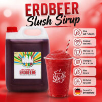 Rainbow Slush Sirup Erdbeere 5 Liter Konzentrat für...