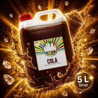 Rainbow Slush Sirup Cola Geschmack 5L 1:5 AZO & glyzerinfrei