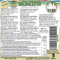 Rainbow Slush Sirup Waldmeister Geschmack 5L 1:5 AZO & glyzerinfrei