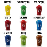 Rainbow Slush Sirup Waldmeister Geschmack 5L 1:5 AZO & glyzerinfrei