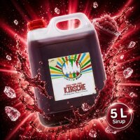Rainbow Slush Sirup Kirsch Geschmack 5L 1:5 AZO & glyzerinfrei