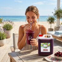 Rainbow Slush Sirup Kirsch Geschmack 5L 1:5 AZO & glyzerinfrei
