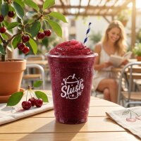 Rainbow Slush Sirup Kirsch Geschmack 5L 1:5 AZO & glyzerinfrei