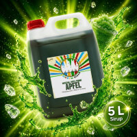 Rainbow Slush Sirup Apfel 5L 1:5 AZO frei ohne Glyzerin Konzentrat