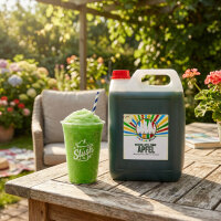 Rainbow Slush Sirup Apfel 5L 1:5 AZO frei ohne Glyzerin Konzentrat