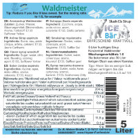 Ice Bär Slush Sirup Waldmeister 5L 1:5 AZO frei ohne Glyzerin Konzentrat