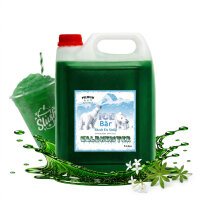 Ice Bär Slush Sirup Waldmeister Geschmack 5L 1:5 AZO...