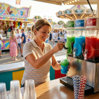 Ice Bär Slush Sirup Waldmeister Geschmack 5L 1:5 AZO & glyzerinfrei