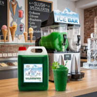 Ice Bär Slush Sirup Waldmeister Geschmack 5L 1:5 AZO & glyzerinfrei