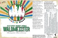 Rainbow Slush Sirup Waldmeister 1L 1:5 AZO frei ohne Glyzerin Konzentrat