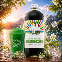 Rainbow Slush Sirup Waldmeister Geschmack 1L 1:5 AZO & glyzerinfrei
