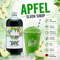 Rainbow Slush Sirup Apfel Geschmack 1L 1:5 AZO & glyzerinfrei
