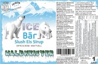 Ice Bär Slush Sirup Waldmeister 1L 1:5 AZO frei ohne...