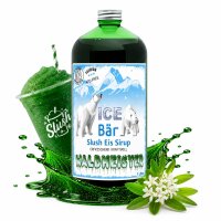 Ice Bär Slush Sirup Waldmeister Geschmack 1L 1:5 AZO...